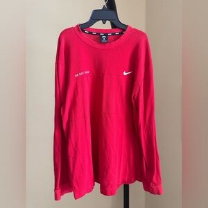 Nike Red Crewneck Sweater